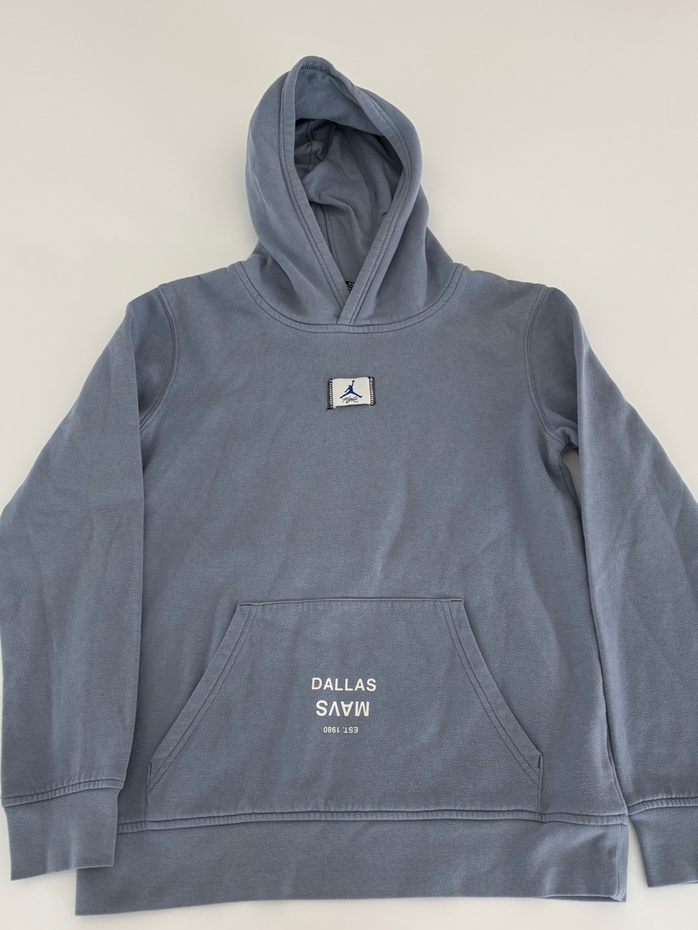 Kids Dallas Mavericks Jordan Nike Blue Pullover Hoodie - Dallas Graphic